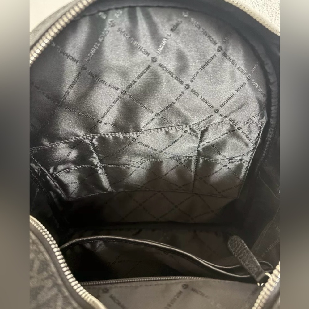 Black Michael Kors Abbey Women's Backpack purse - Picture 5 of 5